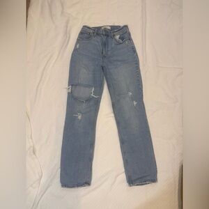 Abercrombie and Fitch “The 90s Straight Ultra High Rise”